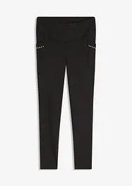 Legging thermique à détails réfléchissants et poche pour portable, bonprix