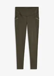Legging thermique à détails réfléchissants et poche pour portable, bonprix