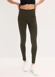 Thermo-Leggings mit reflektierenden Details und Handytasche, bonprix
