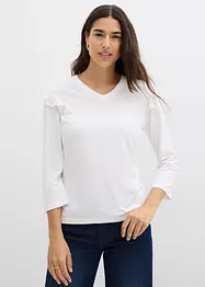Jersey-Shirt aus Baumwollmix, bonprix