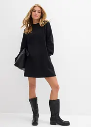 Sweatkleid aus reiner Baumwolle, bonprix