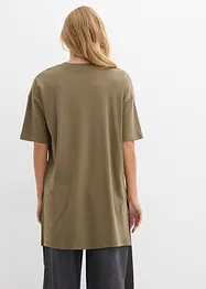 Oversize-Longshirt aus reiner Bio-Baumwolle, bonprix