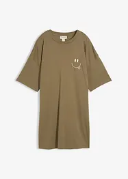 Oversize-Longshirt aus reiner Bio-Baumwolle, bonprix