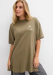 Oversize-Longshirt aus reiner Bio-Baumwolle, bonprix