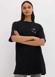 Oversize-Longshirt aus reiner Bio-Baumwolle, bonprix