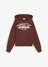 Oversize Hoodie aus reiner Baumwolle, bonprix