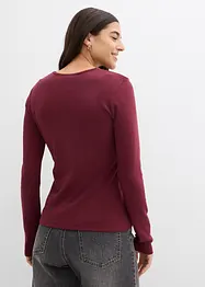Langarmshirt aus reiner Baumwolle, bonprix