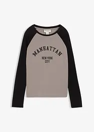 T-shirt manches longues en jersey, bonprix