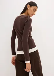 Langarmshirt aus Baumwollmix, bonprix