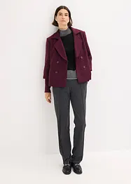 Stehkragenpullover mit Kaschmiranteil, bonprix