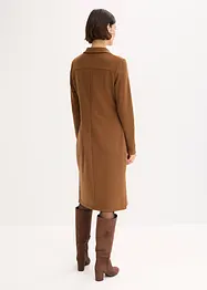 Hemdblusenkleid aus Punto di Roma, bonprix
