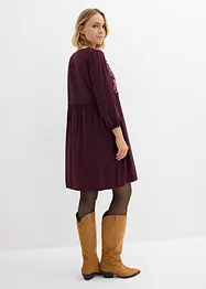 Tunika-Kleid aus fließender Viskose, bonprix