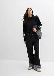 Sweat en coton mélangé, bonprix