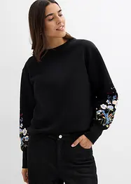 Sweat en coton mélangé, bonprix