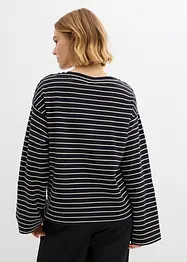 Oversize-Sweatshirt aus reiner Baumwolle, bonprix