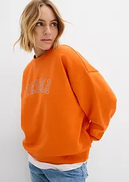 Oversize-Sweatshirt aus Baumwoll-Mix, bonprix