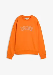 Oversize-Sweatshirt aus Baumwoll-Mix, bonprix