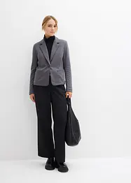 Sweatblazer mit fließender Viskose, bonprix