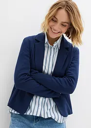 Sweatblazer mit fließender Viskose, bonprix