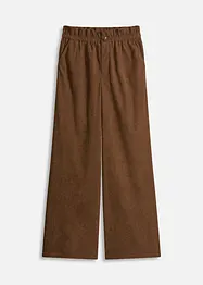 Cordhose mit weitem Bein, bonprix