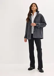 Caban long, aspect laine, bonprix