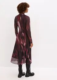 Midikleid aus softem Mesh, bonprix