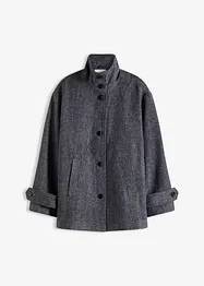 Caban long, aspect laine, bonprix