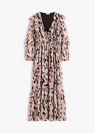 Chiffonkleid mit Volants, bonprix