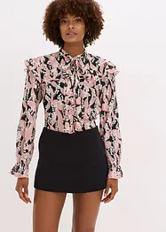 Chiffonbluse mit Volants, bonprix