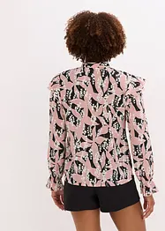 Chiffonbluse mit Volants, bonprix
