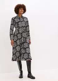 Midikleid aus fließender Viskose, bonprix