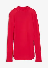 T-shirt côtelé à fronces, bonprix