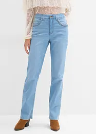 Straight-Jeans High Waist mit Taschendetails, bonprix