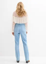 Straight-Jeans High Waist mit Taschendetails, bonprix