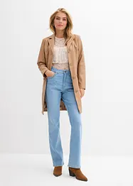 Straight-Jeans High Waist mit Taschendetails, bonprix