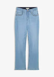 Straight-Jeans High Waist mit Taschendetails, bonprix