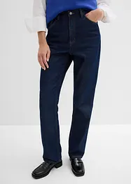 Straight-Jeans, High Waist, Long aus Bio-Baumwolle, bonprix