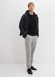 Langarmshirt aus elastischem Baumwoll-Mix, Slim Fit, bonprix