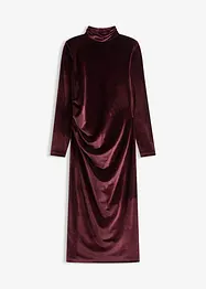 Midikleid aus softem Samt, bonprix