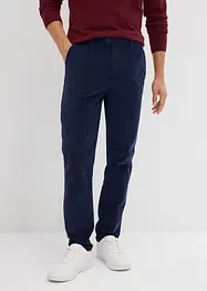 Pantalon Regular en velours côtelé extensible, fuselé, bonprix