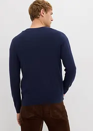 Feinstrickpullover mit edler Merinowolle, bonprix