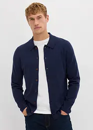 Feinstrickjacke mit edler Merinowolle, Slim Fit, bonprix