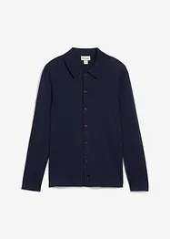Feinstrickjacke mit edler Merinowolle, Slim Fit, bonprix