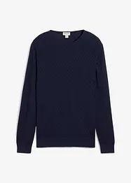 Feinstrickpullover mit edler Merinowolle, bonprix
