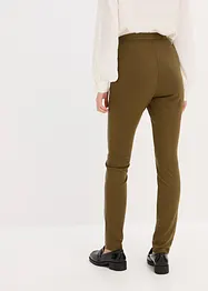 Lederimitat-Hose im Punto di Roma Mix, bonprix