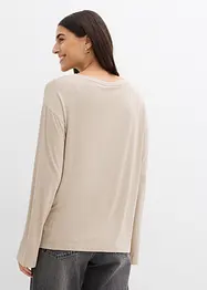 Oversize-Shirt aus fließendem Viskose-Elasthan-Mix, bonprix