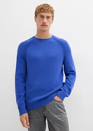 Pull en fine maille 100% coton, bonprix