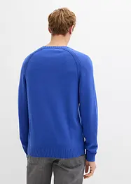 Pull en fine maille 100% coton, bonprix