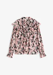 Chiffonbluse mit Volants, bonprix