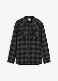 Flanellhemd aus reiner Baumwolle, bonprix